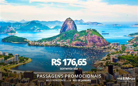 Passagem aérea promo Azul BH Rio de Janeiro Voe Simples