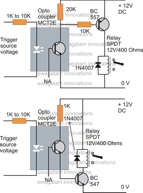 Relay Driver Circuit Diagram