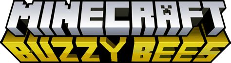 Minecraft 1 15 Buzzy Bees Logo R Minecraft