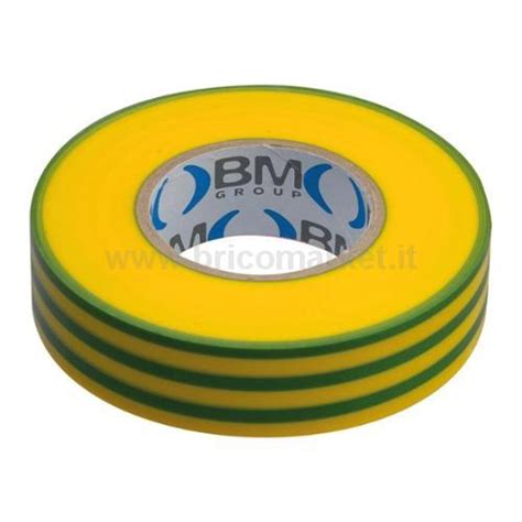 BRICO MARKET SRL NASTRO ISOLANTE PVC SP 0 15 15MMX10MT GIALLO VER