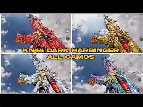 All Camos Legendary Kn Dark Harbinger Seasonal Completionist Codm