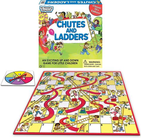 Juego De Mesa Classic Chutes And Ladders Juguetes Y Juegos