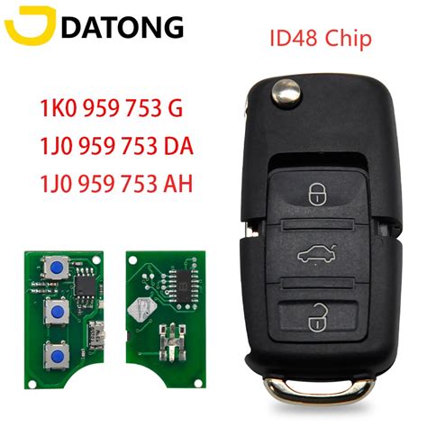 Datong World Car Remote Key For Vw Volk Swagen Caddy Passat Golf Jetta