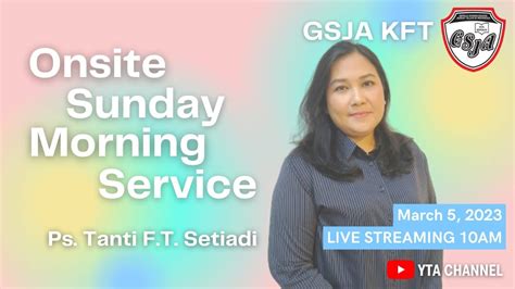 Ibadah Hybrid Live Streaming Kesaksian Dahsyat Gsja Kft