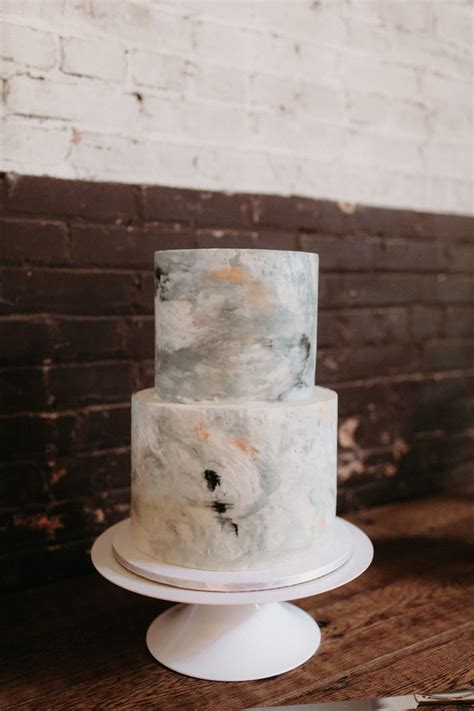 Modern Monochromatic Wedding At Brake And Clutch Warehouse Junebug