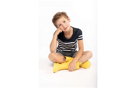 T Shirt Marini Re En Coton Bio Pour Enfant Publicitaire Personnalis