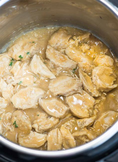 Instant Pot Chicken And Gravy The Flavours Of Kitchen