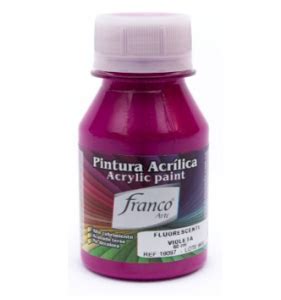 Pintura Al Frio Franco X Ml Fluor Violeta