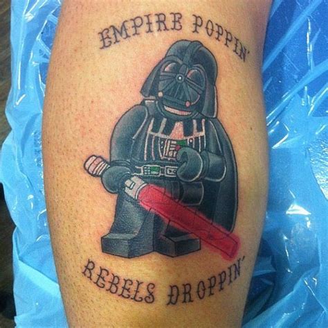 Lego Darth Vader Tattoo