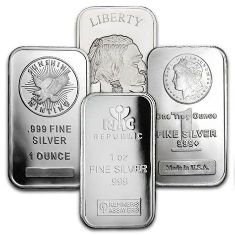 1 Oz Silver Bar Any Mint | New York Gold Co