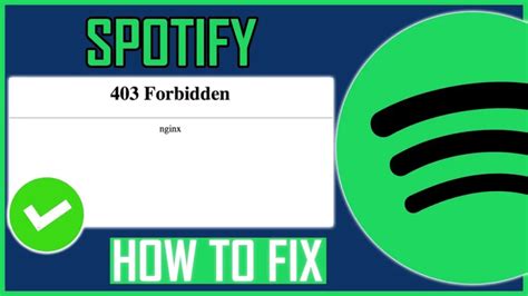 How To Fix Spotify Forbidden Nginx Error A Comprehensive Guide