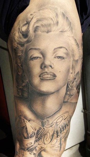 Marilyn Monroe Tattoo By Miguel Bohigues Post 6648 Marilyn Monroe