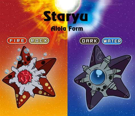 Staryu - Alola Form by AmbrosiaDelish on DeviantArt