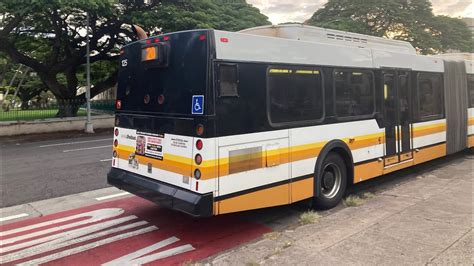 Honolulu Thebus Route Waikiki Beach Hotels Bus Part Youtube