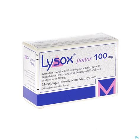 Lysox Junior Sachets X Mg Sachets Pharmacodel Votre