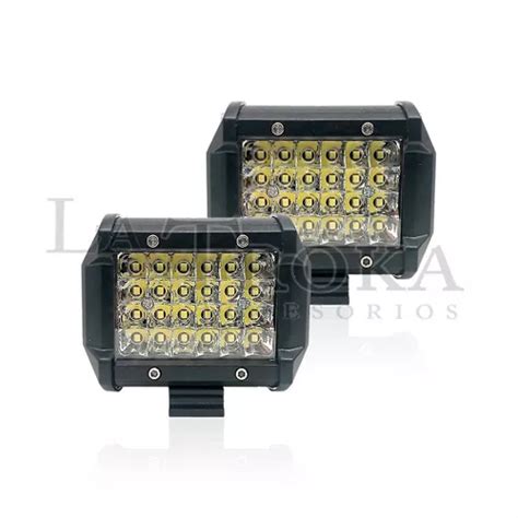 Par Faro 24 Led 60w Dually Sixty Fijo Estrobo