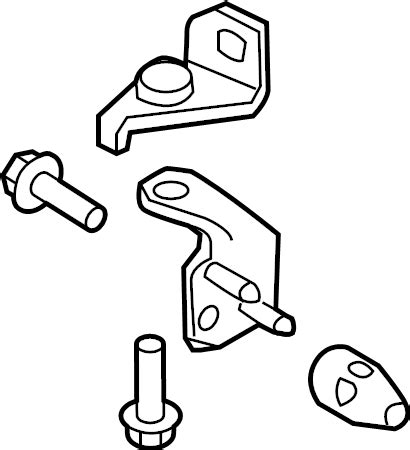 2018 Ford Police Interceptor Utility Door Hinge Upper Lower Fr 06