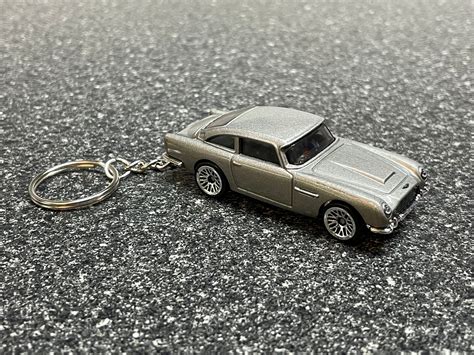 Aston Martin DB Silver Keychain Hot Wheels Matchbox Etsy