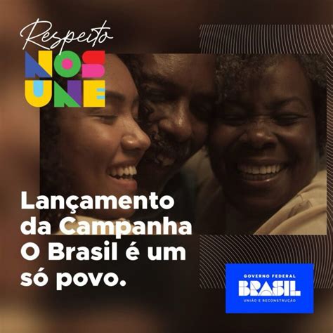 Governo Lula Lança Slogan Brasil é Um Só Povo Após Pt Defender