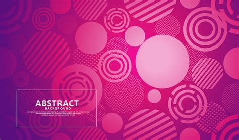 Premium Vector Pink Modern Geometric Shape Abstract Background