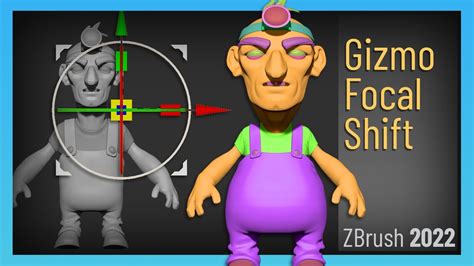 ZBrush 2022 Gizmo Focal Shift Falloff Manipulate Multiple Subtools