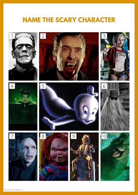 Halloween Image Quiz Six Rounds With Free Printable Pdfs Money In Mind