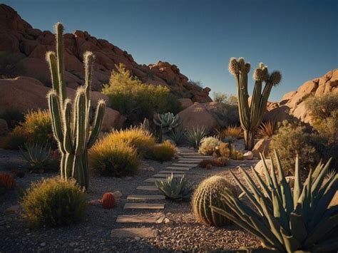 Xeriscape0 Premium Ai Generated Image