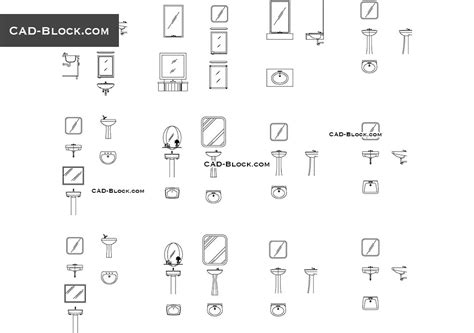 Shocking Gallery Of Bathroom Sink Elevation Cad Block Photos Displayexa