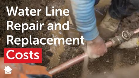 Water Line Repair And Replacement What You Can Expect To Pay Youtube