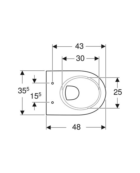 Wc Suspendu Geberit Renova Compact