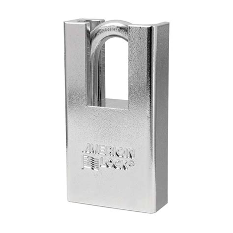 American Lock No A5300 Solid Steel Shrouded Padlock