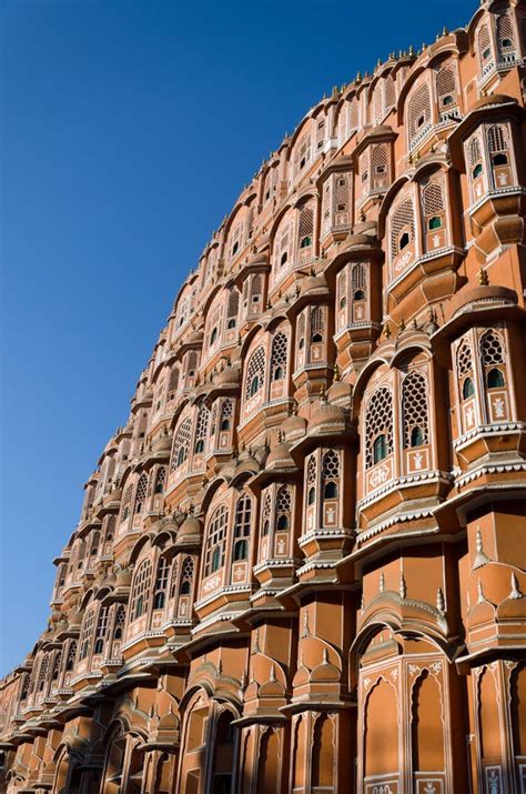 Palacio De Hawa Mahal O Palacio De Los Vientos En Jaipur Imagen De