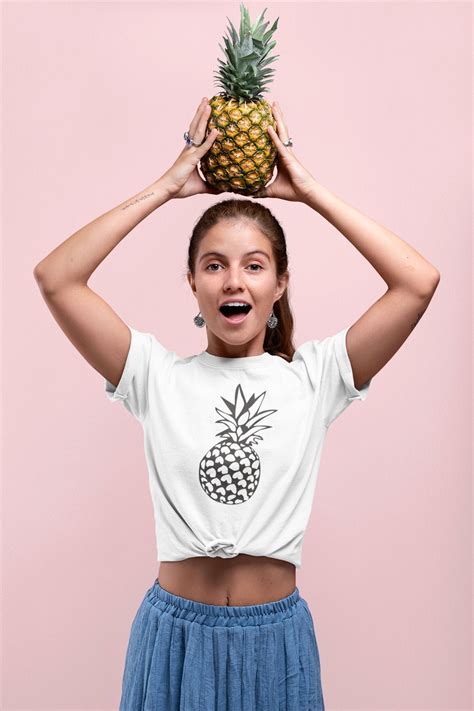 Pineapple Shirt Pineapple T Shirt Fruit Tshirt Cute Gift Etsy