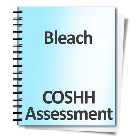 Bleach Coshh Assessment Template Your Safety Expert