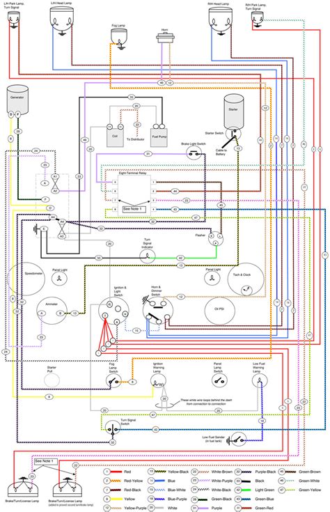 ⭐ Austin Healey Wiring Diagrams ⭐