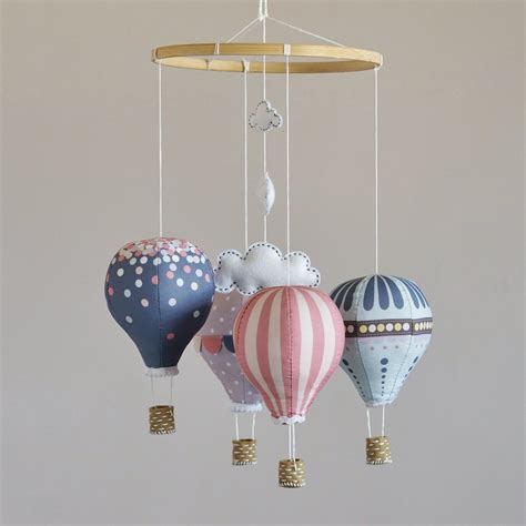 Pattern How To Make A Hot Air Balloon Baby Mobile Etsy