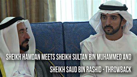 Sheikh Hamdan Fazza Meet Sharjah Ruler Sheikh Sultan Bin Muhammed Umm