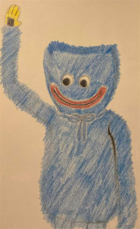 Huggy Wuggy Sketch 11 by Waluigifan9803 on DeviantArt