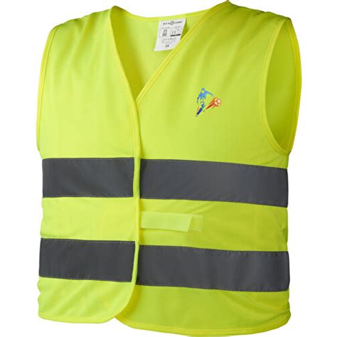 Gilet de sécurité réfléchissant pour les enfants HW1 XS XS jaune