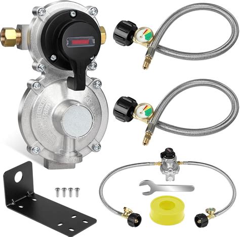 Amazon NQN 2 Stage Automatic Changeover LP Propane Gas Regulator