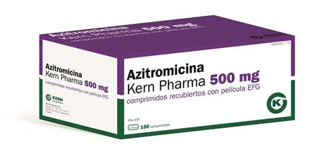 Azitromicina Kern Pharma Mg Prospecto Y Usos Efg