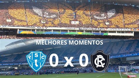 PAYSANDU 0 X 0 REMO MELHORES MOMENTOS PARAZÃO 2024 YouTube