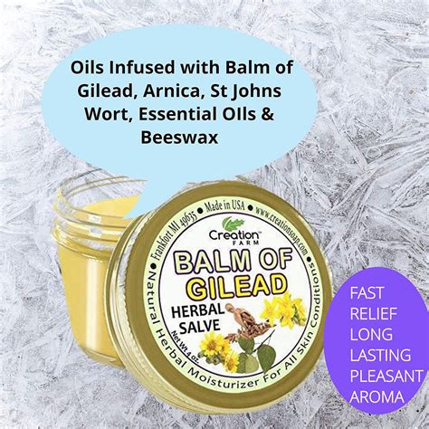 Buy Balm Of Gilead Salve Large 4 Oz Tin All Botanical Balm Of Gilead Ointment Pomada