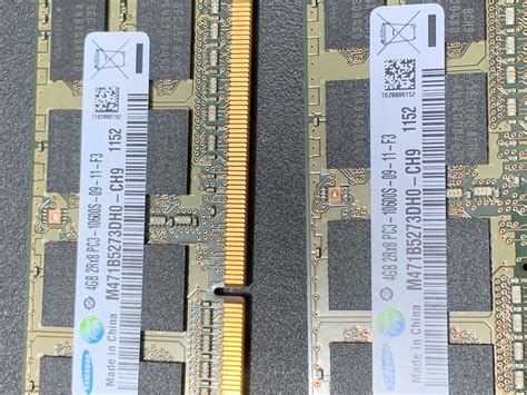 Yahooオークション Samsung 4gb 2rx8 Pc3 10600s 4gbx2枚 8gb