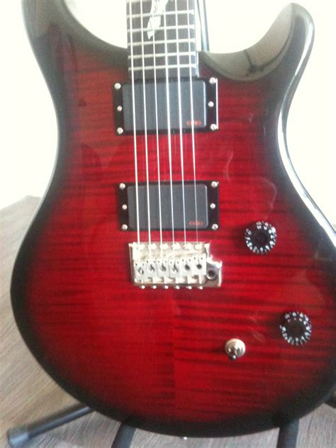 PRS SE Paul Allender - Scarlet Red Burst image (#639956) - Audiofanzine