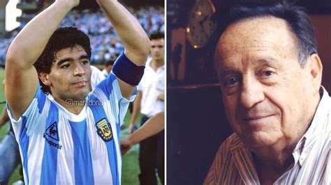 Así Fue La Vez Que Maradona Conoció A Chespirito “usted Es Mi ídolo