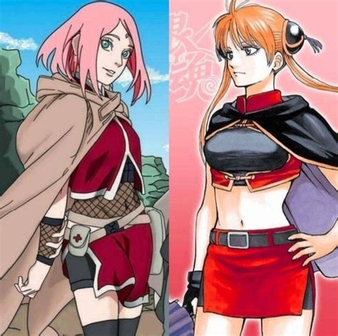 Sakura X Kagura Anime Crossover