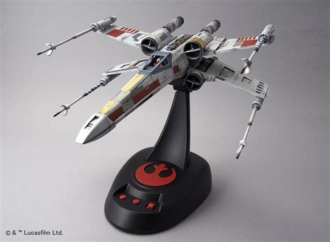 BANDAI Star Wars Plastic Model Kit 1/12 STARWARS X-wing starfighter ...