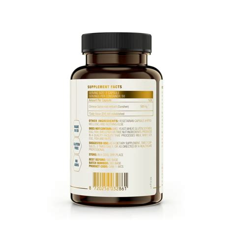 Danshen, 500mg - MCS Formulas