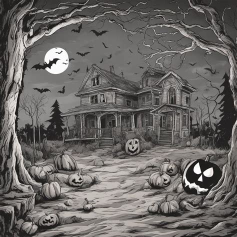 Spooky Haunted House DreamUp Creation by DarkenedAuras on DeviantArt